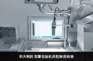 積大制藥 泡罩包裝機(jī)藥粒缺損檢測(cè)